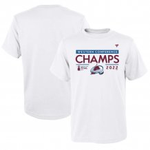 Colorado Avalanche Kinder - 2022 Western Conference Champs Locker NHL T-Shirt