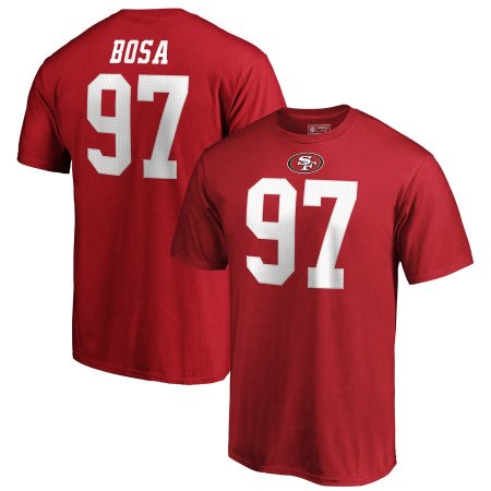 San Francisco 49ers - Nick Bosa 2019 Draft First Round Pro Line NFL T-Shirt