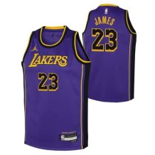 Los Angeles Lakers Detský - Lebron James Jordan Swingman NBA Dres