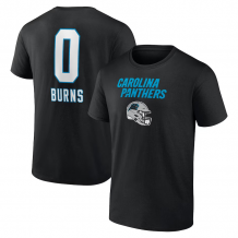 Carolina Panthers - Brian Burns Wordmark NFL T-Shirt
