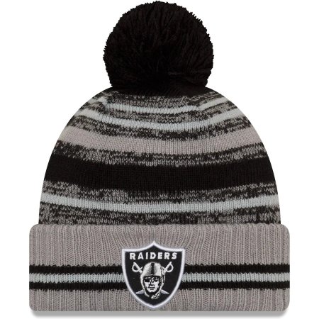Las Vegas Raiders - 2021 Sideline Road NFL Knit hat