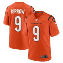 Cincinnati Bengals - Joe Burrow Orange NFL Dres