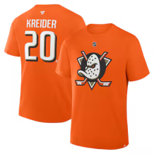 Anaheim Ducks - Chris Kreider Stack NHL Tričko