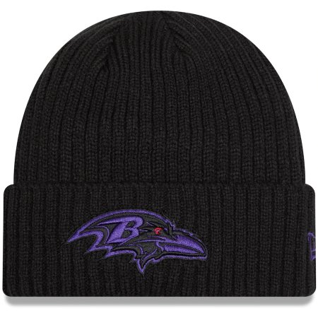 Baltimore Ravens detská - Black Pop NFL Czapka zimowa