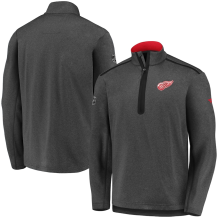Detroit Red Wings - Authentic Travel & Training 1/4 Zip NHL Bunda