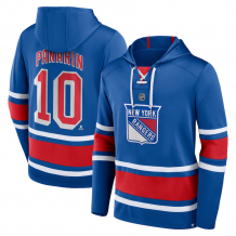 New York Rangers - Artemi Panarin Lace-Up NHL Bluza s kapturem
