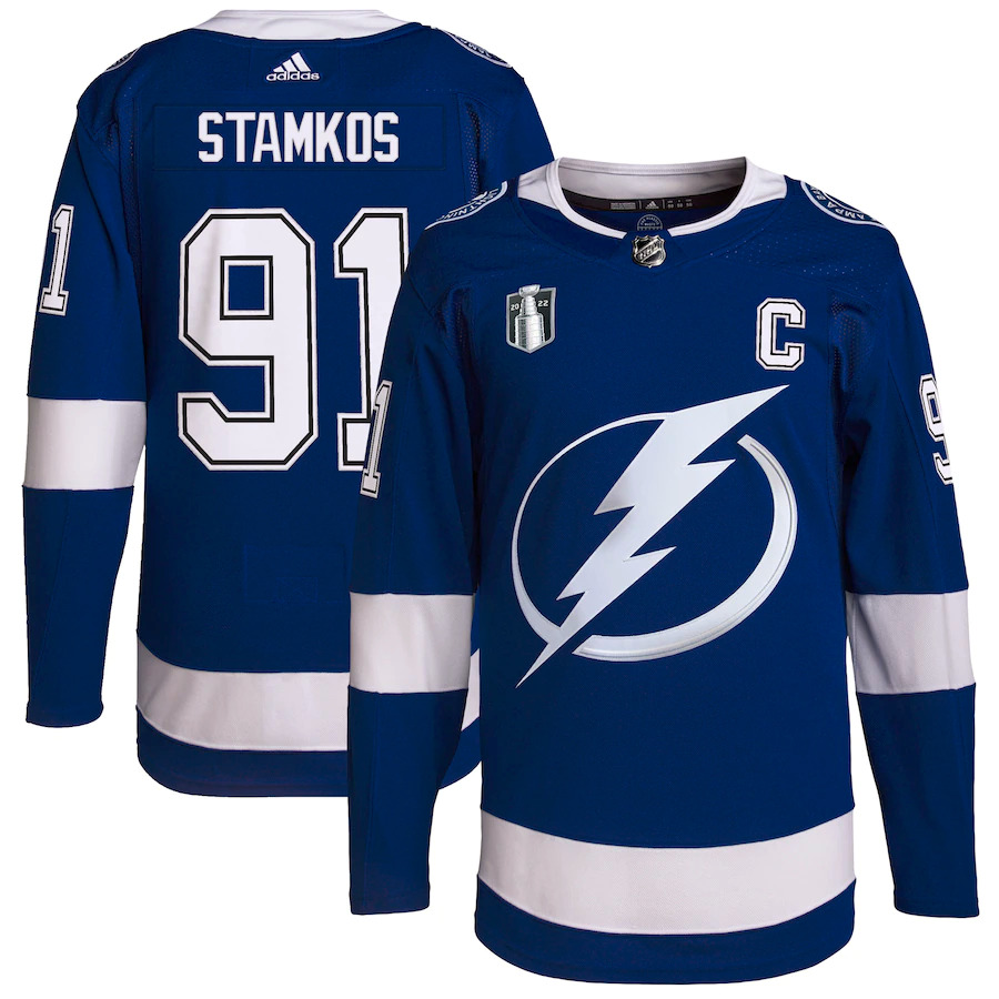 Steven Stamkos Tampa Bay Lightning adidas Authentic Player Jersey - Blue