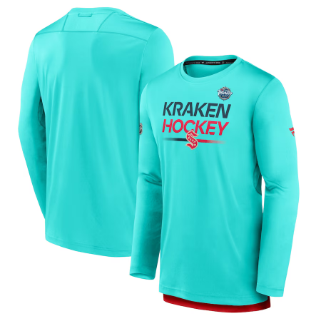 Seattle Kraken - 2024 Winter Classic Authentic Pro NHL Long Sleeve T-Shirt