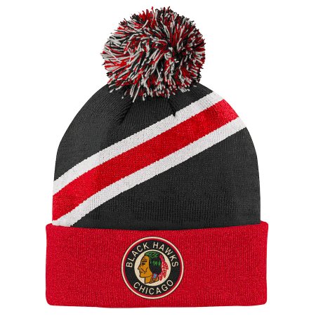 Chicago Blackhawks Detská - Reverse Retro NHL zimná čiapka