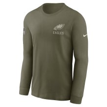 Philadelphia Eagles - 2025 Salute To Service NFL Tricko s dlhym rukavom