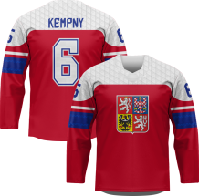 Česko - Michal Kempny Hokejový Replica Dres