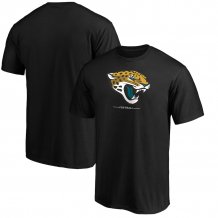 Jacksonville Jaguars - Team Lockup Black NFL Tričko