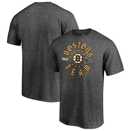 Boston Bruins - 2021 Stanely Cup Playoffs Heads Up NHL T-Shirt