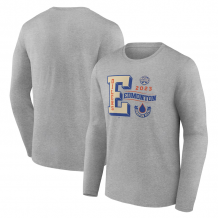 Edmonton Oilers - 2023 Heritage Classic Wordmark NHL Long Sleeve T-Shirt