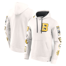 Boston Bruins - Letterman Fleece NHL Bluza s kapturem