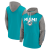 Miami Dolphins - Fashion Color Block NFL Hoodie