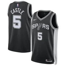 San Antonio Spurs - Stephon Castle Swingman NBA Dres