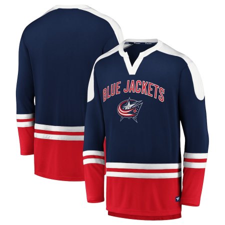 Columbus Blue Jackets - Iconic Slapshot NHL Long Sleeve T-Shirt