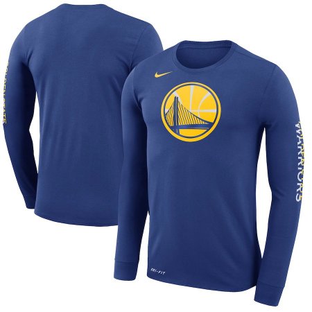 Golden State Warriors - Nike Logo NBA T-shirt mit einem langen Ärmel