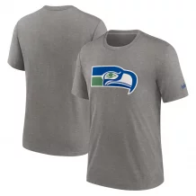 Seattle Seahawks - Rewind Logo Charcoal NFL T-Shirt