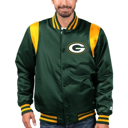 Green Bay Packers - Prime Time Satin Varsity NFL Jacket