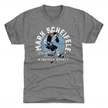 Winnipeg Jets - Mark Scheifele Emblem Gray NHL T-Shirt