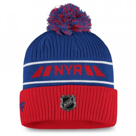 New York Rangers - Authentic Pro Locker Room NHL Zimná čiapka