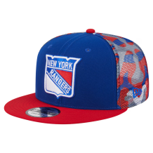 New York Rangers - Camo Meshback 9Fifty NHL Czapka