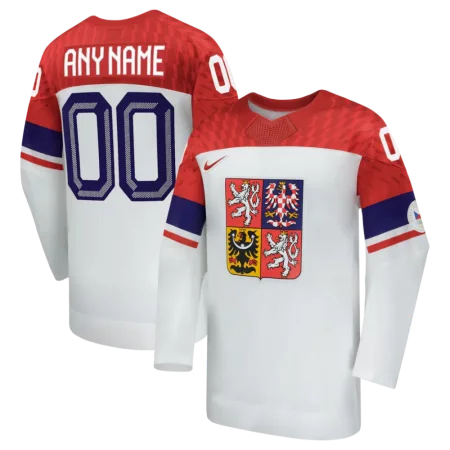 Czechy Nike IIHF Official Jersey/Własne imię i numer