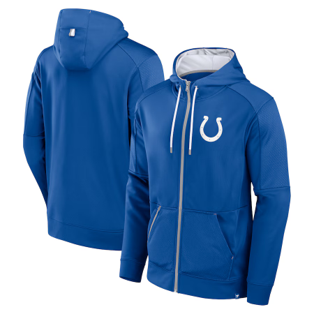 Indianapolis Colts - Defender Full-zip NFL Mikina s kapucí