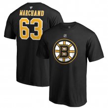 Boston Bruins - Brad Marchand Stack NHL T-Shirt