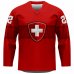 Szwajcaria - 2022 Hockey Replica Fan Jersey/Własne imię i numer