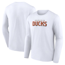 Anaheim Ducks - New Wordmark Logo NHL Langärmlige Shirt