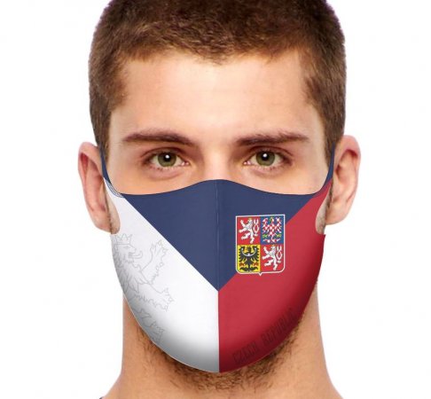 Tschechien - Gesichtsmaske sport2 / Mengenrabatt