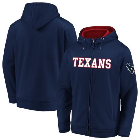 Houston Texans - Run Game Full-Zip NFL Mikina s kapucňou - Veľkosť: L/USA=XL/EU