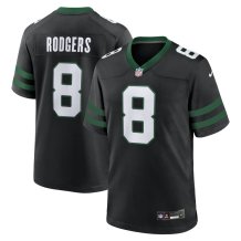 New York Jets - Aaron Rodgers Black NFL Jersey