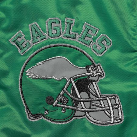 Philadelphia Eagles - Throwback Satin Varisty NFL Bunda
