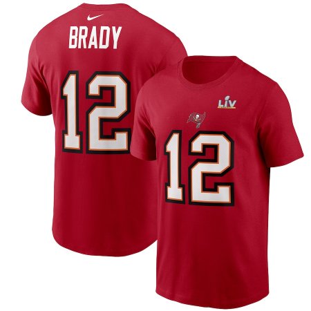 Tampa Bay Buccaneers - Tom Brady Super Bowl LV NFL T-Shirt