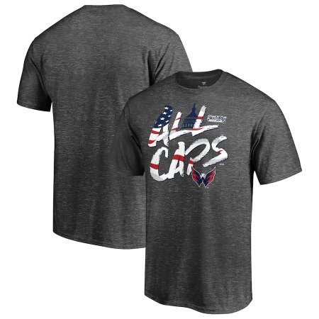 Washington Capitals - 2021 Stanely Cup Playoffs Heads Up NHL T-Shirt