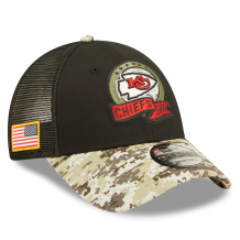 Kansas City Chiefs - 2022 Salute To Service 9Forty NFL Cap