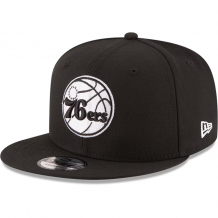 Philadelphia 76ers - Black & White 9FIFTY NBA Hat