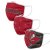 Tampa Bay Buccaneers - Sport Team 3-pack NFL face mask