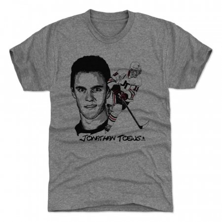 Chicago Blackhawks Youth - Jonathan Toews Illustration NHL T-Shirt