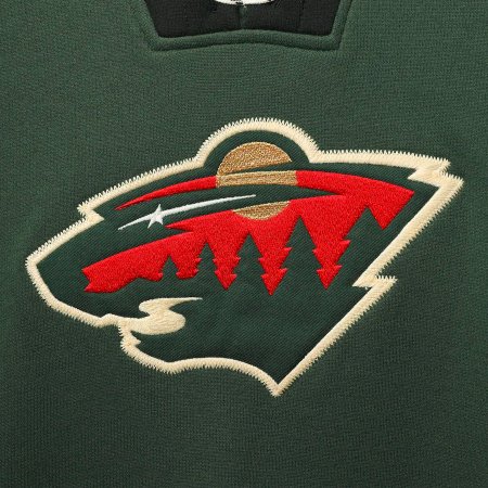 Minnesota Wild Ddziecięca - Asset Lace-up NHL Bluza z kapturem