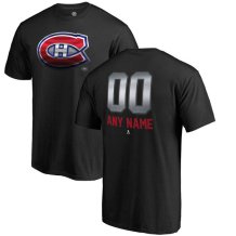 Montreal Canadiens - Midnight Mascot NHL T-Shirt with Name and Number