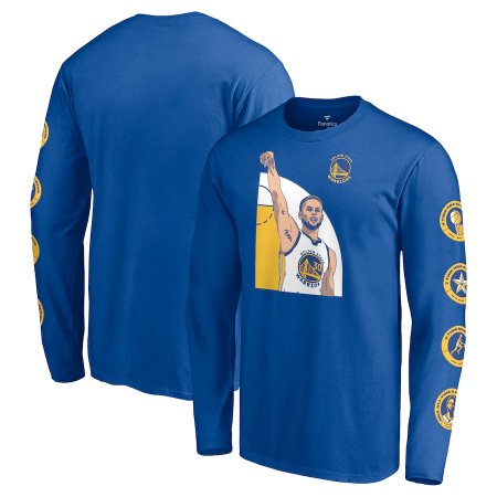 Golden State Warriors - Stephen Curry Three Point Record NBA Koszulka s dlugym rukawem