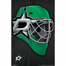 Dallas Stars - Mask NHL Plagát