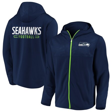 Seattle Seahawks - Defender Mission Full-Zip NFL Bluza z kapturem