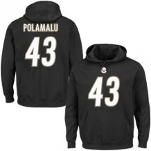 Pittsburgh Steelers - Troy Polamalu NFL Mikina s kapucňou