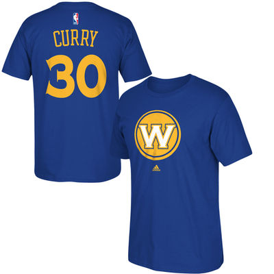 Golden State Warriors - Stephen Curry Secondary Logo NBA T-Shirt